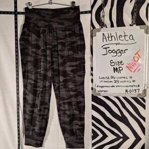 Athleta Black Camo Joggers